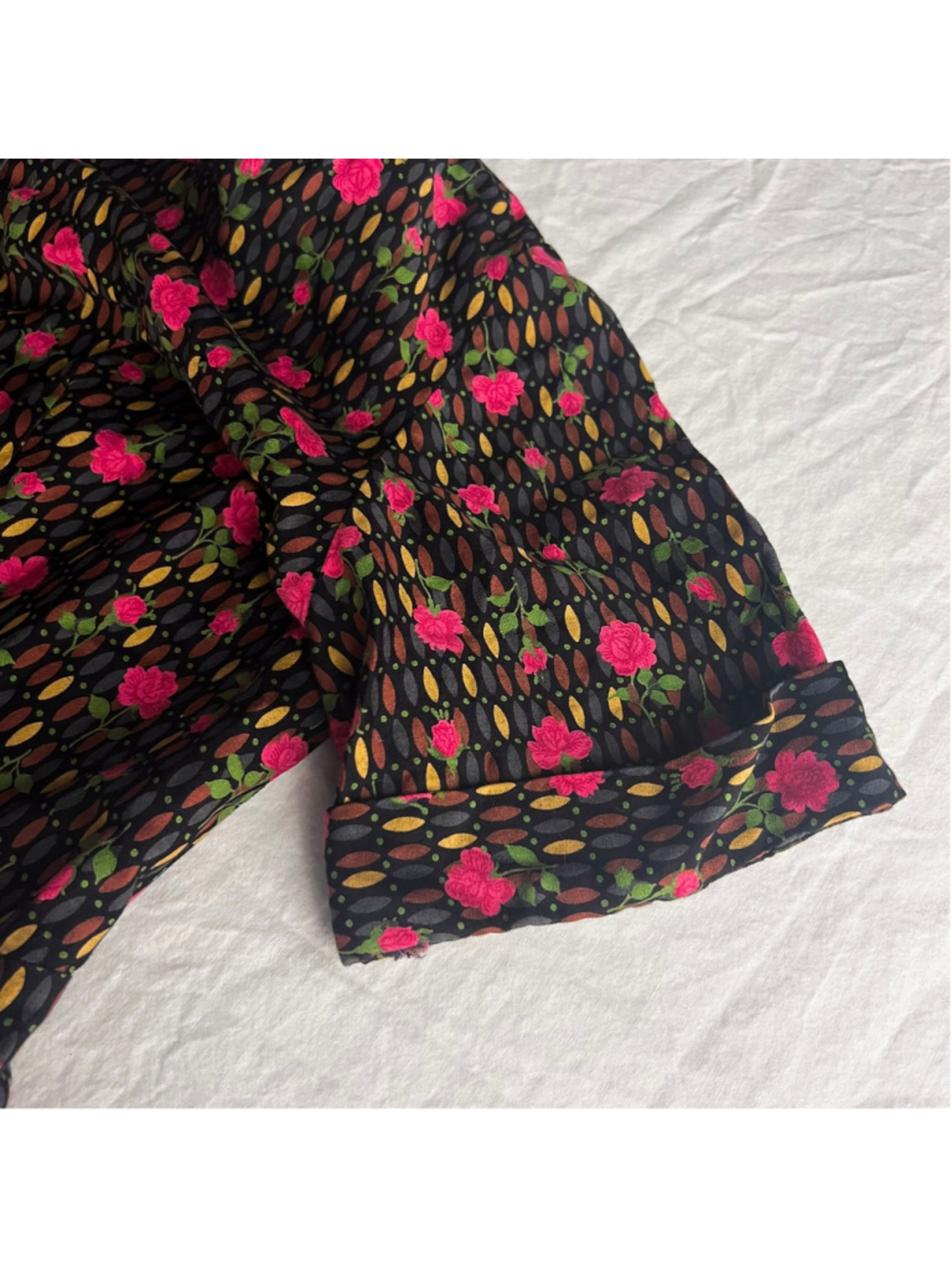 Vintage 90s Cottagecore Floral Button Front Dress Teacher Prairie Whimsigoth - Picture 12 of 12